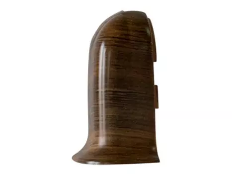 угол наружный для плинтуса ПВХ SALAG NGF 56мм Дуб болотный 1шт.