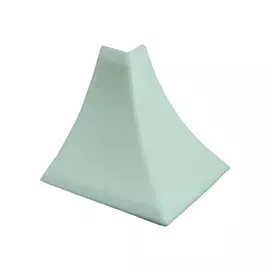 угол наружный к плинтусу ПВХ для столешниц Идеал белый 2шт