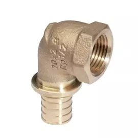 угольник аксиальный REHAU 20х3/4" ВН RX для труб из сшитого полиэтилена