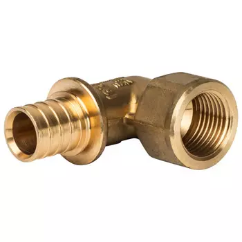 угольник аксиальный STOUT 20x1/2" ВР для труб из сшитого полиэтилена