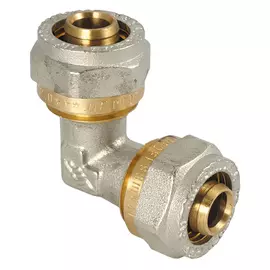 угольник JIF обжим металлопластиковый 20х20