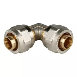 угольник обжим STOUT металлопластиковый 20х20