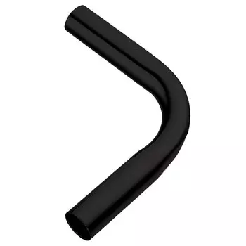 угол поворотный для рейлинга 90град черный матовый