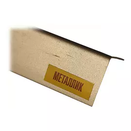 угол ПВХ 20х20х2700мм металлик