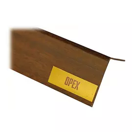 угол ПВХ 30х30х2700мм орех