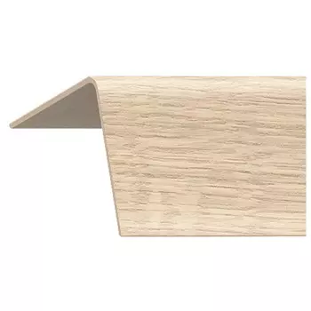 угол ПВХ дуб восточный 2700х20х20мм текстурный с тиснением