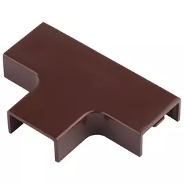 угол T-образный EKF 16х25мм темное дерево 4шт