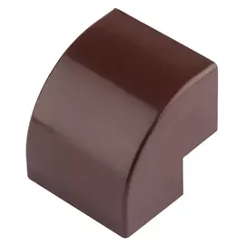 угол внешний EKF 25х16мм темное дерево 4шт