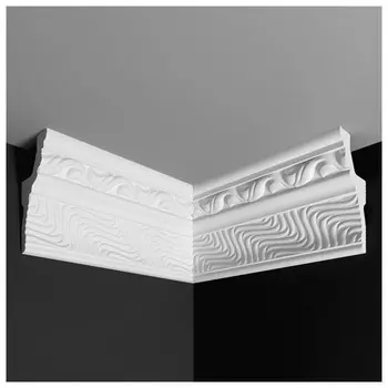 угол внутренний ДЕ-БАГЕТ для ДП 17/100 89х46мм 4 шт. полистирол, арт.00-00002286