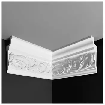 угол внутренний ДЕ-БАГЕТ для ДП 25/110 102х40мм 4 шт. полистирол, арт.00-00001545