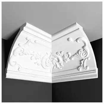 угол внутренний ДЕ-БАГЕТ для ДП 33/170 120х120мм 4 шт. полистирол, арт.00-00002023