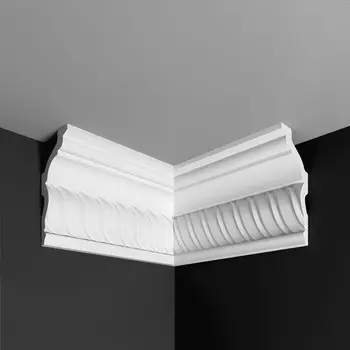 угол внутренний ДЕ-БАГЕТ для ДП 36/110 48х99мм 4 шт. полистирол, арт.00-00002281