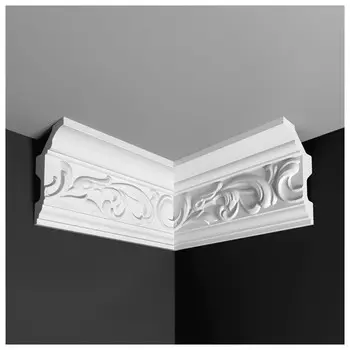 угол внутренний ДЕ-БАГЕТ для ДП 40/100 83х56мм 4 шт. полистирол, арт.00-00003489