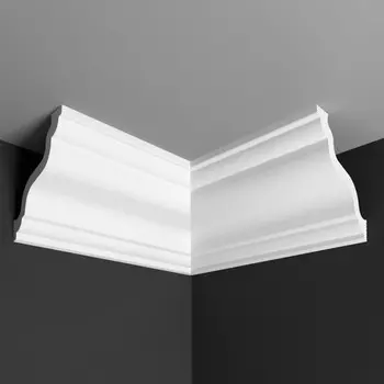 угол внутренний ДЕ-БАГЕТ для П 11 80х80мм 4 шт. полистирол, арт.00000002506