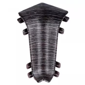 угол внутренний для плинтуса ИДЕАЛ Классик 55 Венге темный ПВХ