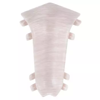 угол внутренний для плинтуса ИДЕАЛ Классик 55 Дуб айсберг ПВХ