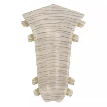 угол внутренний для плинтуса ИДЕАЛ Классик 55 Клен северный ПВХ