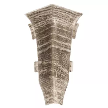 угол внутренний для плинтуса LIDER 75мм дуб горный 2шт.