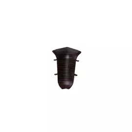 угол внутренний для плинтуса ПВХ ИДЕАЛ Альфа 45мм Венге 2шт.