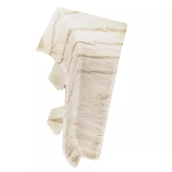 угол внутренний для плинтуса ПВХ RICO Leo 56мм Дуб беленый 2шт.