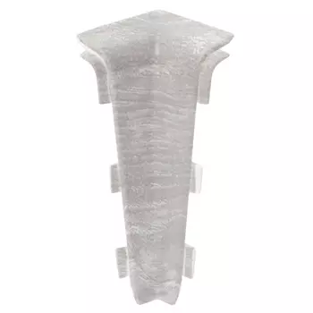 угол внутренний для плинтуса ПВХ SALAG Lima 72мм Гелонг 1шт.