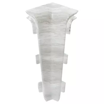 угол внутренний для плинтуса ПВХ SALAG Lima 72мм Маккуори 1шт.