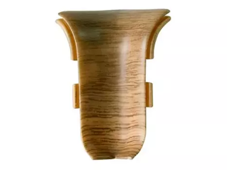 угол внутренний для плинтуса ПВХ SALAG NGF 56мм Дуб бурбон натуральный 1шт.