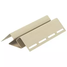 угол внутренний для сайдинга DOCKE крем-брюле 3000мм