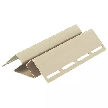 угол внутренний для сайдинга DOCKE 3000мм крем-брюле