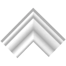 угол внутренний ПЛИНТЭКС 4шт 60мм для D35/30, арт.D35/30-внутр