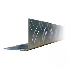 уголок алюминиевый рифленый 23,5x23,5х2000мм