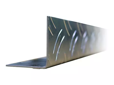 уголок алюминиевый рифленый 29,5x29,5х1,5x2000мм