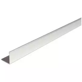 уголок алюминиевый серебро глянец 15х15х1х2700мм скошенный край