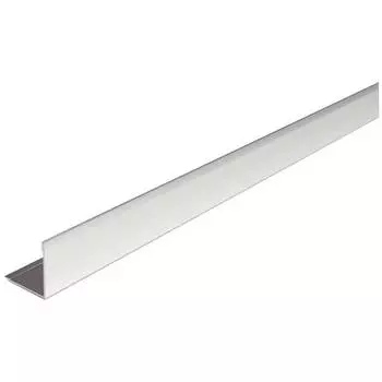 уголок алюминиевый серебро глянец 15х15х1х2700мм скошенный край