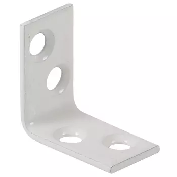 уголок мебельный 25х25х15х2мм 4винта белый