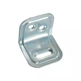 уголок мебельный 25х25х30мм с корректир отверстием оцинкованный