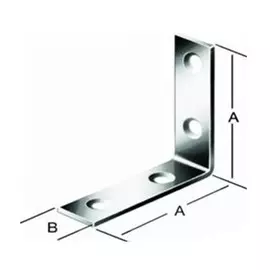 уголок мебельный 40x40x10мм 4 винта