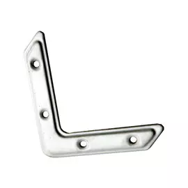 уголок плоский крепежный 50х50мм оцинкованный