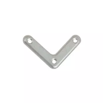 уголок плоский крепежный 50х50мм оцинкованный 50шт