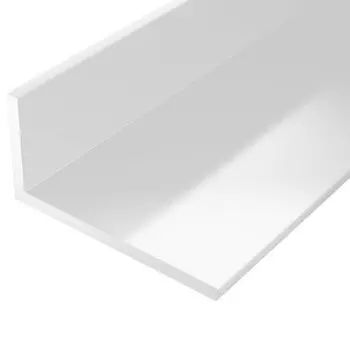 уголок ПВХ белый 20x10x1,5х1000мм