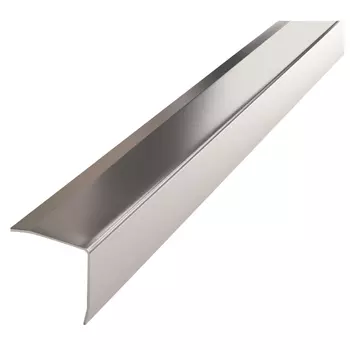 уголок стальной полированный 20х20х0,8х2700мм с защитными краями