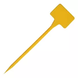 указатель садовый PARK 10шт 29см пластик жёлтый