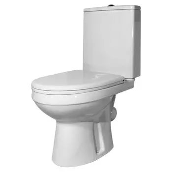 унитаз-компакт Фиона Люкс двухрежимный дюропласт косой выпуск