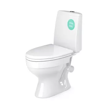 унитаз-компакт GESSO Логос Home De Luxe антивсплеск 2-реж полипропилен микролифт