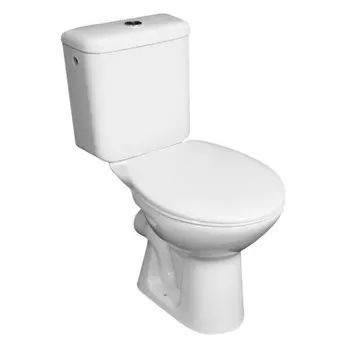 унитаз-компакт JIKA Zeta горизонтальный выпуск двухрежимный слив сиденье микролифт