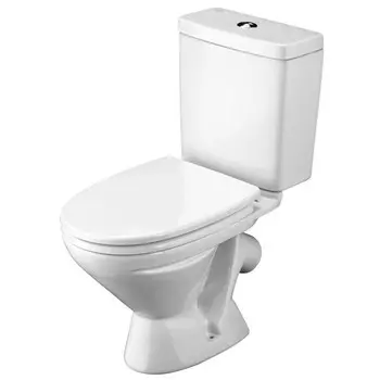 унитаз-компакт SANTEK Лига двухрежимный косой выпуск