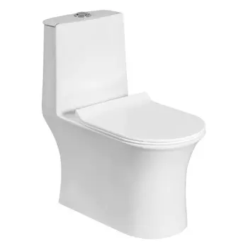 унитаз-моноблок VITARTA Svelta вертикальный выпуск сиденье белый