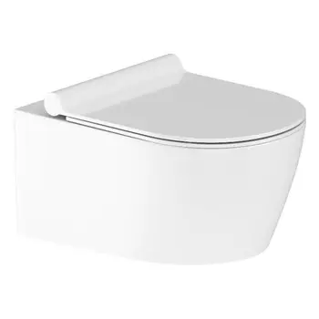 унитаз подвесной DAMIXA Jupiter безободковый с сиденьем микролифт