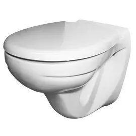 унитаз подвесной КЕРАМИН Гранд R безободковый с сиденьем микролифт