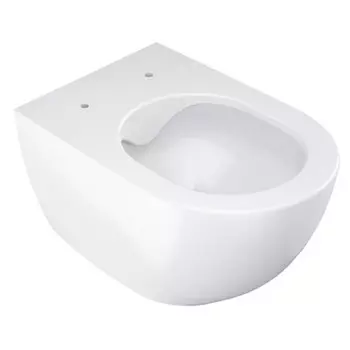 унитаз подвесной RAVAK Uni Chrome безободковый белый без сиденья